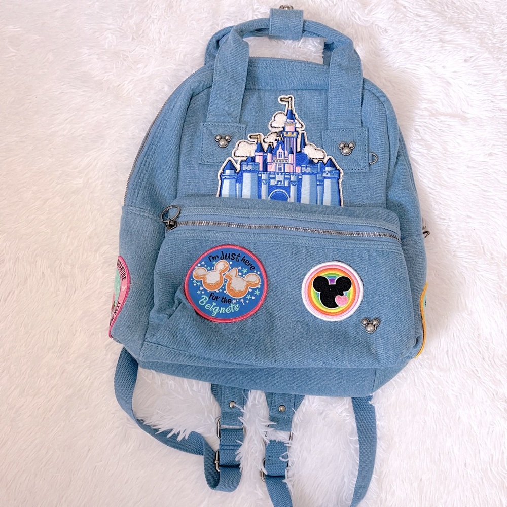 Disney Parks Denim Backpack